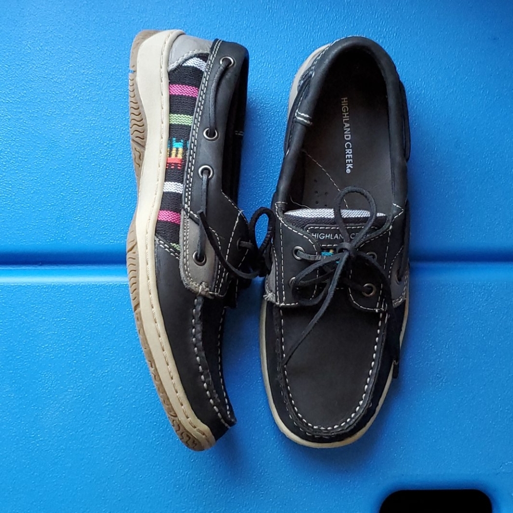 Highland Creek Harbor Side Boat Shoes 7M